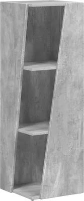 Produktbild von vidaXL Seitenregal Beton Grau 33 x 32 x 100,5 cm Holzwerkstoff