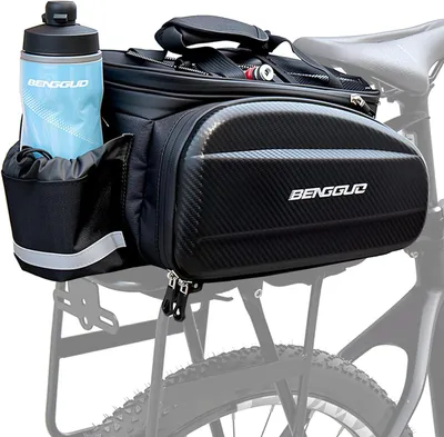 Image de Sacoche de vélo de 17 litres, étanche, réfléchissante, pour porte-bagages, idéale pour les trajets quotidiens