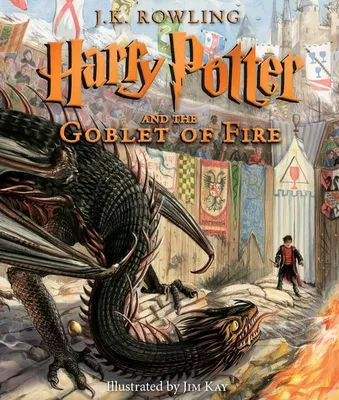Produktbild von Harry Potter and the Goblet of Fire: The Illustrated Edition (Harry Potter, Book 4)