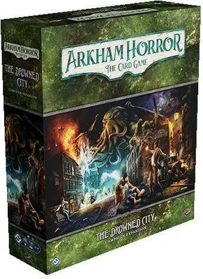 Produktbild von Arkham Horror Kartenspiel: Die Versunkene Stadt Erweiterung