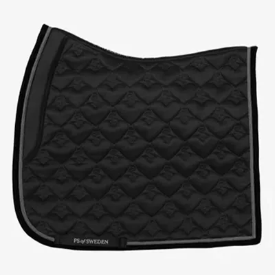 Produktbild von PS of Sweden Dressurschabracke Heart HW 2024 Schabracke Dressur Black Full