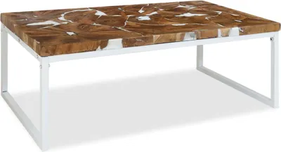 Obrázok produktu pre vidaXL Konferenčný stolík z teakovej živice 110x60x40 cm