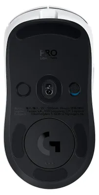 Produktbild von Logitech G PRO 2 LIGHTSPEED Mouse, Beidhändig, Optisch, RF Wireless, 32000 DPI, 1 ms, Weiß