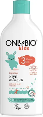 PŁYN DO KĄPIELI DLA DZIECI OD 3 ROKU ŻYCIA ECO 500 ml - ONLY BIO (KIDS)