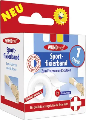 Produktbild von Wundmed Sportfixierband 8 m x 2,5 cm