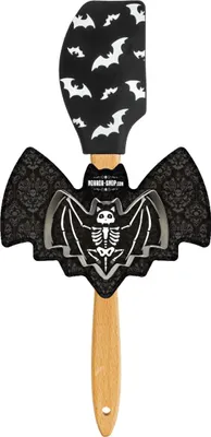 Produktbild von Halloween Fledermaus Teigschaber & Plätzchenausstecher als Set