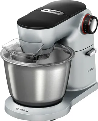 Immagine prodotto di Bosch MUM9B34S27, 5,5 l, alluminio, nero, comando rotante, miscelazione, frullatore, acciaio inox, alluminio