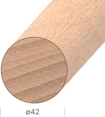Obrázek produktu pro Madlo smrkové kulaté 2,5 m