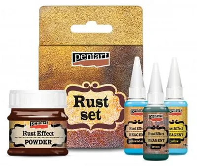 Image de Jeu d'effets de rouille Pentart