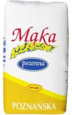 Productafbeelding van Polskie Młyny, tarwebloem, type 500, "Poznańka", 1 kg