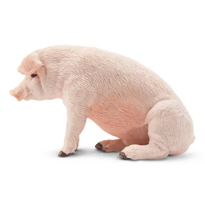 Produktbild von Toymany ML00341 Schwein sitzend 8 cm Bauernhof