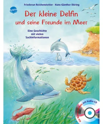 Produktbild von Der kleine Delfin und seine Freunde im Meer