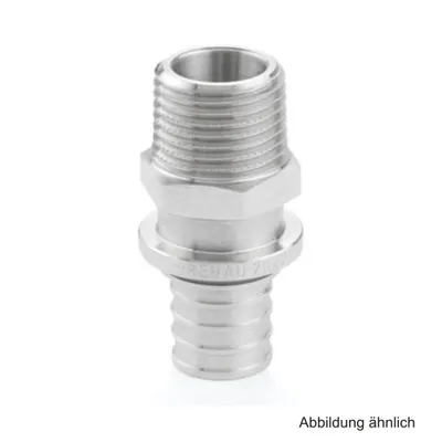 Produktbild von REHAU Übergang 17 x 2,0 / 16 x 1,5 / ML 16 - R 1/2, 1 Stk.