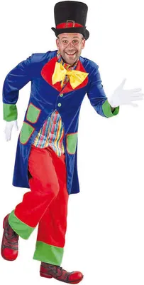 Produktbild von M215283-M Herren Clown Kasper Kostüm Lucky Gr.M