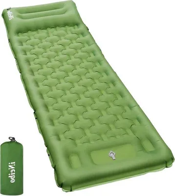 Image de Matelas gonflable de 10 cm d'épaisseur, léger et imperméable, pour le camping