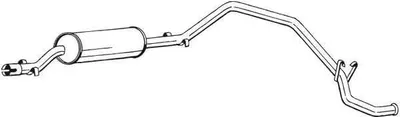 Produktbild von Bosal Endschalldämpfer 284-497