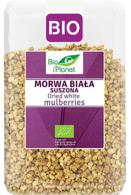 MORWA BIAŁA SUSZONA BIO 1 kg - BIO PLANET
