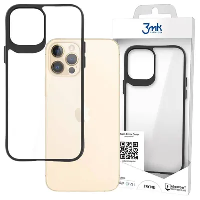 Immagine prodotto di Apple Iphone 12 Pro Max - Custodia+ armatura satinata 3Mk
