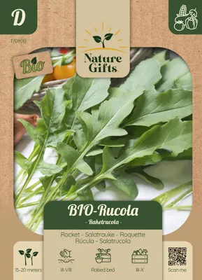 Produktbild von -Rucola (Salatrauke) Gemüsesamen Nature Gifts Baltus