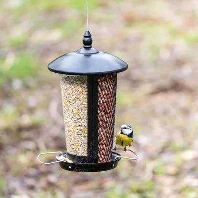 Produktbild von 2-in-1 Futtersäule Evia - schwarz