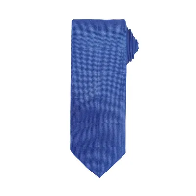 Image de Cravate homme avec motif gaufré discret (2 pièces/paquet) RW6942 (taille unique) (Bleu roi)