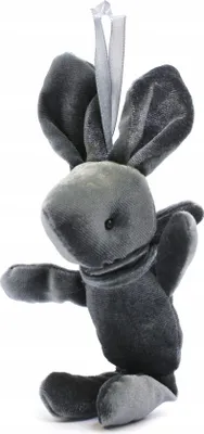 Zdjęcie produktu dla ZAWIESZKA brelok PLUSZOWY ZAJĄCZEK 18cm KOLORY