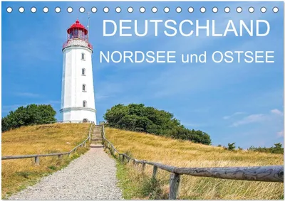 Produktbild von Deutschland- Nordsee und Ostsee (Tischkalender 2025 DIN A5 quer), CALVENDO Monatskalender