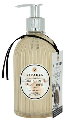 Produktbild von Grapefruit & Vetiver liquid hand soap (Cream Soap) 350ml