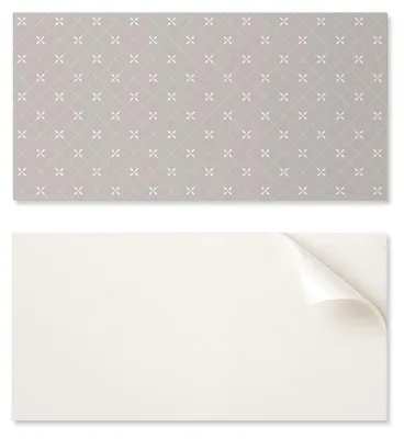 Produktbild von Selbstklebende Vinylplatte mit Aufdruck, 100 x 50 cm, geometrisches Rautenmuster