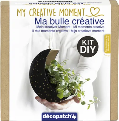 Produktbild von Décopatch 5x Mini-Set für Erwachsene, Mein kreativer Moment, Mond KIT038C