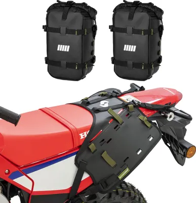 Zdjęcie produktu dla SCHNORR BagHub + torby boczne zestaw 2 miękkich toreb motocyklowych 24 L - kompatybilne z Honda CRF 300 L