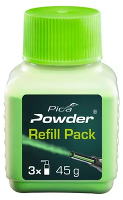 Image de PICA POWDER POUDRE RECHARGE flacon permettant de recharger le Pica Powder jusqu'à 3 utilisation