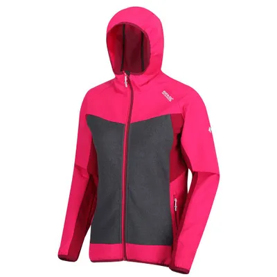 Produktbild von Softshell Jack Carpo Hybrid Damen Pink Größe xxs