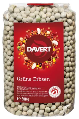 Produktbild von Grüne Erbsen 500g