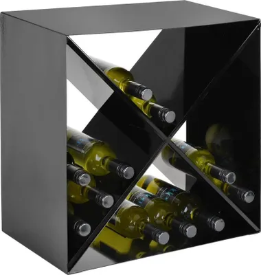 Produktbild von Weinregal-Würfel CARRE schwarz, Metall