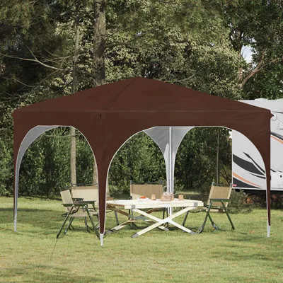Produktbild von Möbel Pop-up Partyzelt 290 x 290 x 245 cm BraunPavillons & Partyzelte - Pavillons & Partyzelte c6644