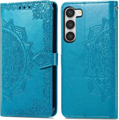 Produktbild von imoshion Mandala Klapphülle Samsung Galaxy S23 - Türkis