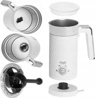 Obrázok produktu pre Adler | AD 4494 | Penič mlieka | 500 W | Penič mlieka | Biely