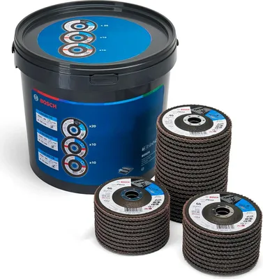 Produktbild von BOSCH Fächerscheiben, K40/60/80, Ø 125 mm, 40 Stück