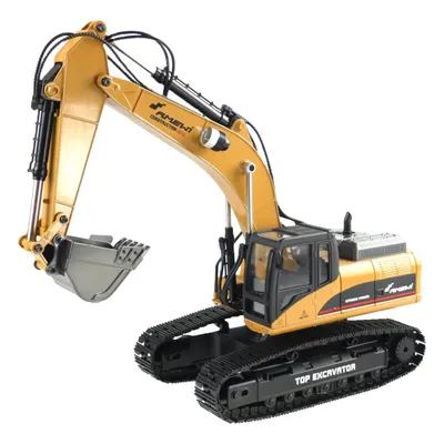 Produktbild von Amewi Bagger Vollmetal 1:14 gelb RC-Bagger