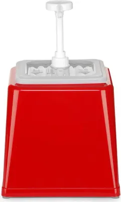 Immagine prodotto di HENDI Dispenser per salsa a pompa, 2,5L, giallo, 230x210x(H)327mm