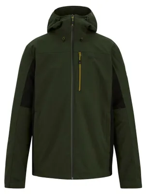 Produktbild von Regatta - "Birchdale II" Jacke, wasserfest für Herren RG11378 (XL) (Dunkel-Khaki/Schwarz)