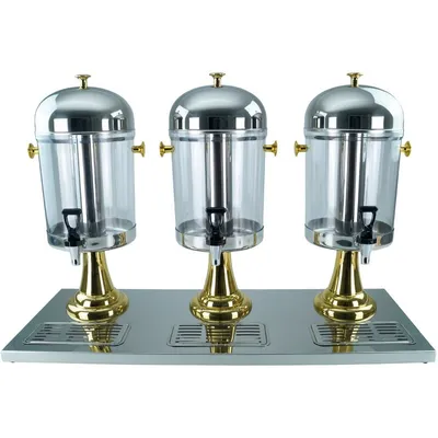 Image de Gastro distributeur de jus distributeur de boissons distributeur de boissons distributeur de boissons 1-3x8 litres d'or ou d'argent
