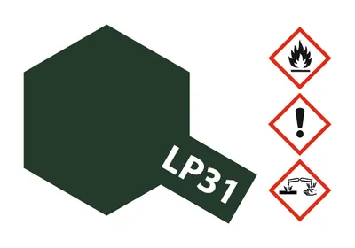 Produktbild von LP-31 Dkl. Grün 2 matt (IJN) 10ml Kunstharzfarben
