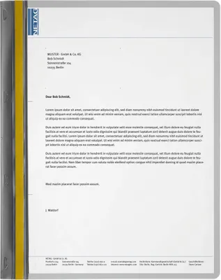 Obrázok produktu pre Durable Durabind, Šedá, PVC, 30 listy, A4, 1 kusov