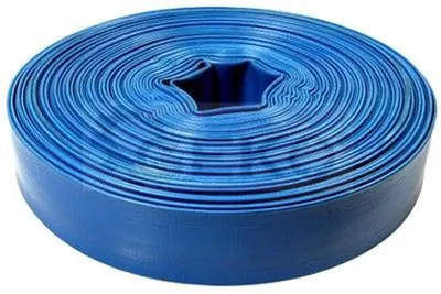 Wasserschlauch GEKO PVC 2" x 50 m blau mit 2 BAR Druck