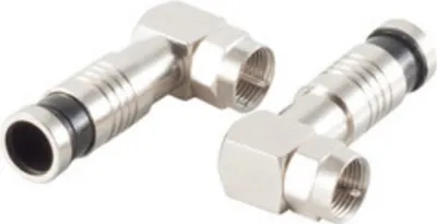 Obrázok produktu pre S/CONN maximálna konektivita F kompresný pravouhlý konektor pre kábel 7,2 mm (85031-A)
