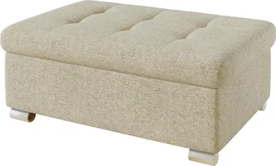Produktbild von MIRJAN24 Polsterhocker Niko Groß, Stilvoll Sitzhocker vom Hersteller, Moderne Hocker (Farbe: Corbett 21)