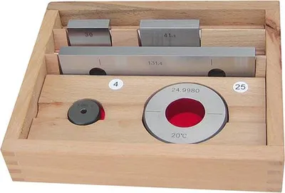 Produktbild von FORMAT Prüfsatz für Messschieber II 5tlg. D861/I Stahl, Ausführung:5-teilig