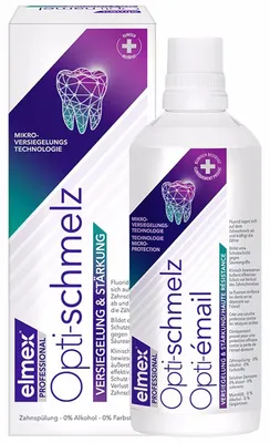 Produktbild von Elmex Opti - schmelz Professional Mundspülung 400ml 2er Pack